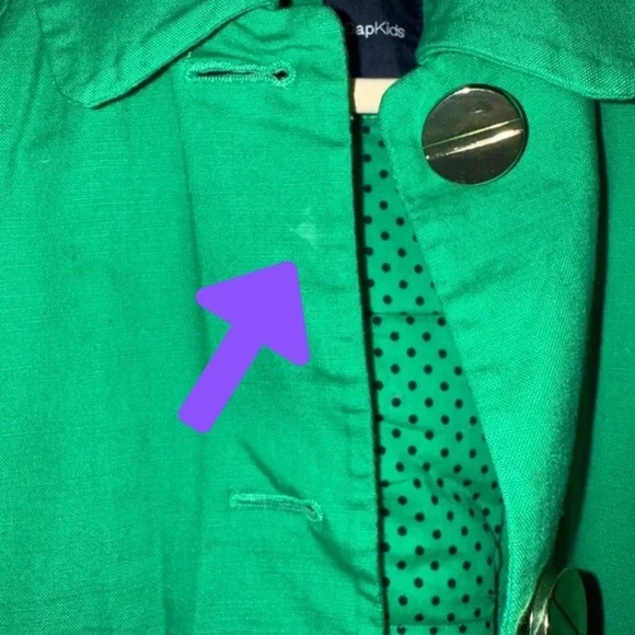 GAP Kids Green Raincoat - Picture 10 of 10